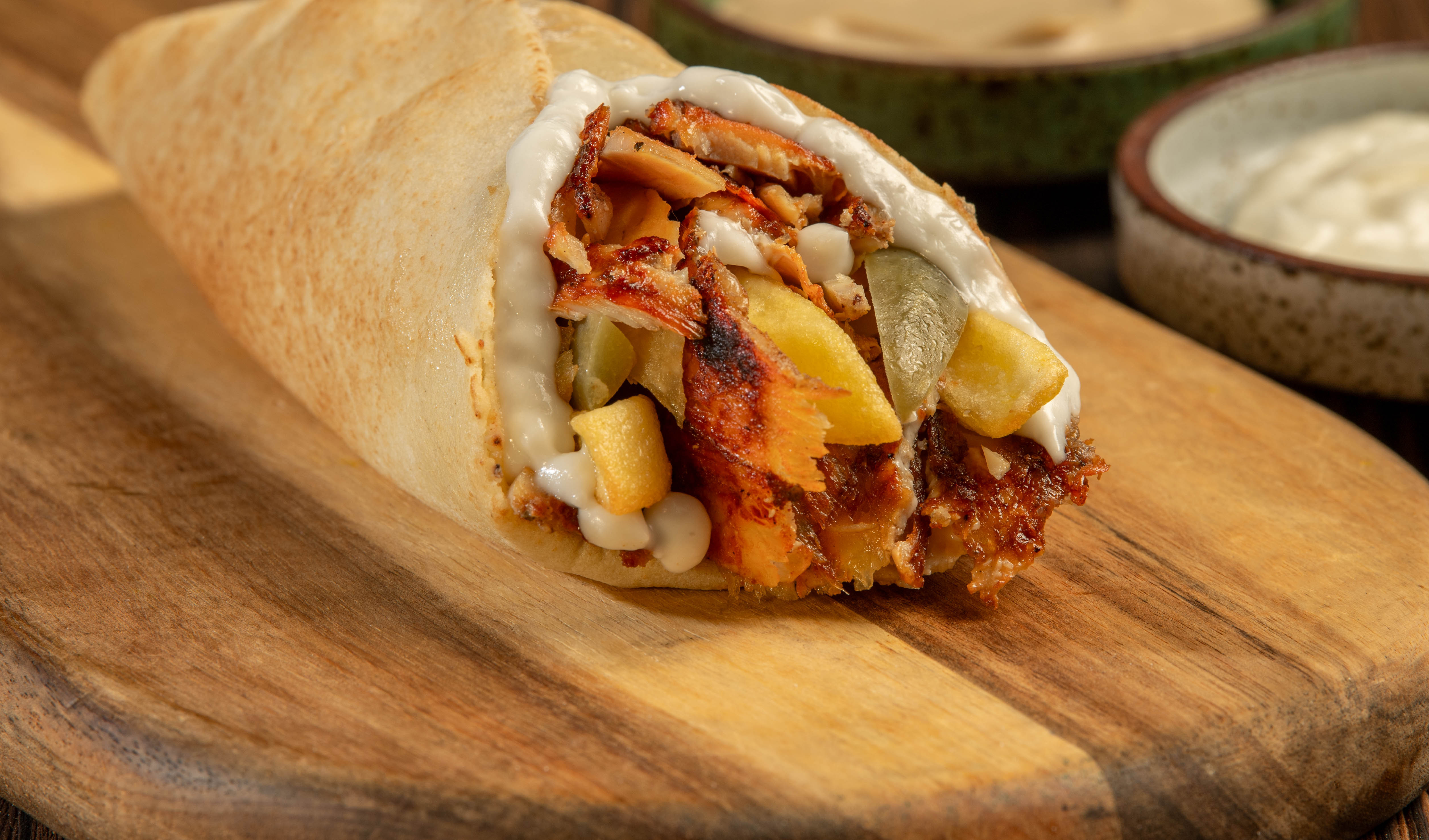 Shawarma at Al-Fairouz